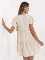 Šaty WN SK 842.01P svetlo béžová