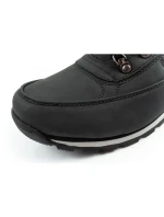 Lee Cooper pánske zimné trekingové členkové topánky čierne