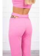 Sada s blúzkou svetlo ružová