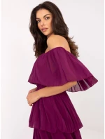 Šaty TW SK BI 2120.69 fialové Šaty TW SK BI 2120.69 fialové