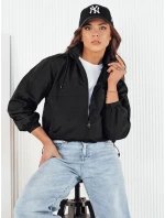 Dámska prechodná bunda s kapucňou GRAUS čierna FashionStreet TY4222