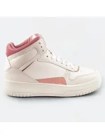 Béžovo-ružové členkové dámske tenisky sneakers (WH2122) Béžovo-ružové členkové dámske tenisky sneakers (WH2122)