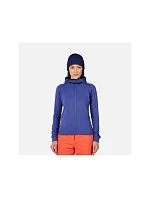Dámska mikina ROSSIGNOL W Mid Layer Thin Fz, modrá Dámska mikina ROSSIGNOL W Mid Layer Thin Fz, modrá