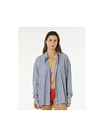 Dámska košeľa RIP CURL Beach Days Pinstripe Shirt, modrá Dámska košeľa RIP CURL Beach Days Pinstripe Shirt, modrá