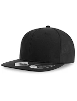 Atlantis Headwear James 6-panelová čiapka s výložkou 33.0108 čierna Atlantis Headwear James 6-panelová čiapka s výložkou 33.0108 čierna