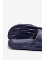 Piankowe Klapki Dziecięce Big Star NN374516 Granatowe