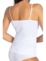 Dámska košieľka Seamless cotton camisole 2405s Biela - GATTA Dámska košieľka Seamless cotton camisole 2405s Biela - GATTA