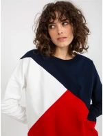 Mikina RV BL 8463.41P tmavo modrá červená