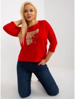 Blúzka RV BZ 8484.15P červená