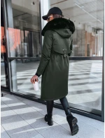 Dámska zimná bunda parka LUSTER green FashionStreet TY3955 Dámska zimná bunda parka LUSTER green FashionStreet TY3955