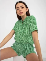 Dámska blúzka D73771M11063A zelená - FPrice