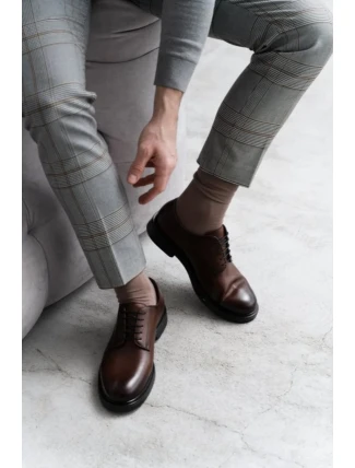 Hladké pánske ponožky s jemným vzorom 056 Hladké pánske ponožky s jemným vzorom 056