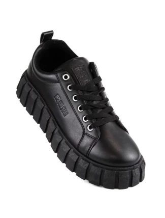 Dámska športová obuv na platforme INT1919 / MM274617 Black - Big Star Dámska športová obuv na platforme INT1919 / MM274617 Black - Big Star