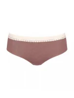 Dámske nohavičky GO Ribbed R Hipster C2P - BROWN - hnedá M003 - SLOGGI