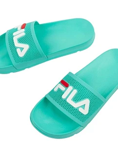 Fila dámske športové žabky Morro pohodlné laczki zelené pre ženy do bazéna