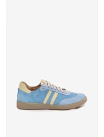 Zazoo N1068 Dámske semišové nízke tenisky Blue