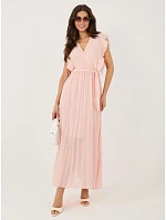 Šaty IT SK 13166.85 broskyňové Šaty IT SK 13166.85 broskyňové