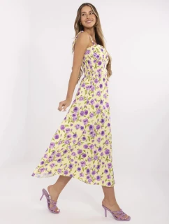 Šaty MI SK 23817 3.96 svetložltá