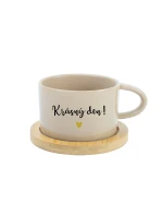 KRÁSNY DEŇ! - krémový pohár na makrónky 200 ml