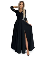 Dámske šaty 309-11 Black - Numoco