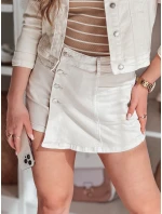 Dámska sukňa-šortky SUMERLUXE light beige FashionStreet SY0374