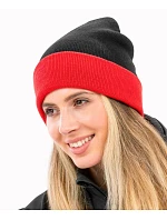 Result Headwear RC 930X Pletená čiapka „Black Compass“ 28.930X čierna/oranžová Result Headwear RC 930X Pletená čiapka „Black Compass“ 28.930X čierna/oranžová