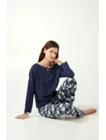Vamp - Dámske teplé pyžamo 21433 - Vamp