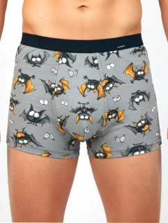 Pánske boxerky Tattoo BAT 280/252 Grey Pattern - Cornette