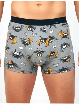 Pánske boxerky Tattoo BAT 280/252 Grey Pattern - Cornette Pánske boxerky Tattoo BAT 280/252 Grey Pattern - Cornette