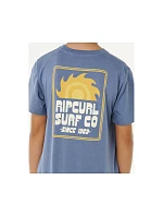 Chlapčenské tričko RIP CURL Pacific Rinse Sunrise Tee-Boy, modré, detské Chlapčenské tričko RIP CURL Pacific Rinse Sunrise Tee-Boy, modré, detské