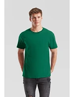 Fruit of the Loom Iconic 195 T Pánske tričko z hrubého materiálu 16.1422 biele