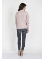 Sveter Estelle SWE 121 Powder pink - MKMSwetters