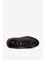 Sneakersy Męskie LEE LIAN MEN LOW 50253045 Czarne