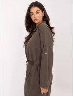 IT nohavice SP 258009.83 dark khaki