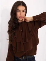 MI košeľa KS 3282.53 hnedá