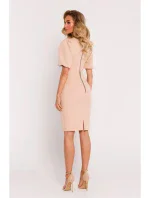 M779 Šaty na prsiach - béžové M779 Šaty na prsiach - béžové