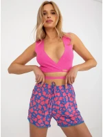 Šortky D73770M61531KG ružové