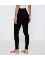 Dámske legíny Beauty Layers Wool - BLACK - black 0004 TRIUMPH