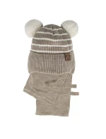 AJS set 48-317 Chlapčenská čiapka + šatka