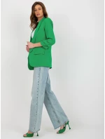 Dámske sako DHJ MA 7684 svetlo zelené