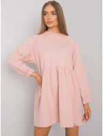 Dusty Pink Šaty s dlhým rukávom od Bellevue