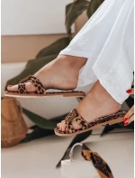 Dámske žabky GLAMSTEP s leopardím vzorom FashionStreet ZY0928