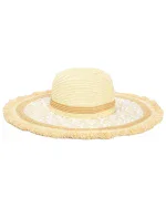 Tommy Hilfiger H Letný slamený klobúk W AW0AW11803