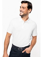 Kariban PK 200 Pánske strečové polo tričko z materiálu Supima® s piké vzorom 20.0200 biele Kariban PK 200 Pánske strečové polo tričko z materiálu Supima® s piké vzorom 20.0200 biele