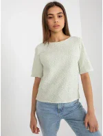 Blúzka LK BZ 505865.43P svetlozelená