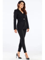Dámske nohavice A461 Čierna - Awama Dámske nohavice A461 Čierna - Awama