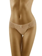 Krátka šnúrka Karioka Beige - Wol-Bar