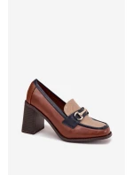 Topánky na polpäte model 217844 Krok vo veľkom štýle