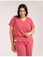 Pyžamo Moraj PDD4300-024 červené/r S–3XL Pyžamo Moraj PDD4300-024 červené/r S–3XL