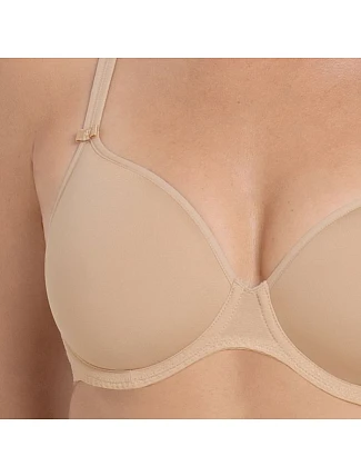 Selma Pure podprsenka s kosticami a vystuženými košíčkami 5237 desert - RosaFaia Selma Pure podprsenka s kosticami a vystuženými košíčkami 5237 desert - RosaFaia
